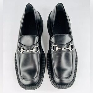 GUCCI Interlocking Horsebit Chucky Rubber Sole Loafers UK 11 - US 11.5 - EU 45